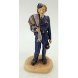 Ashmor Porcelain Figure of a Woman Pilot of the Air Transport Auxiliary 1939-45,