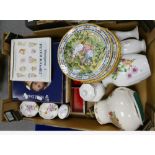 A mixed collection of items to include Royal Doulton, Royal Crown Derby, toy car in a presentation