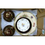 A collection of assorted china to include Carlton Ware Rouge Royale, Aynsley etc