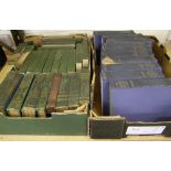 A large collection of vintage books (2 trays)