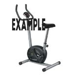 A bodymax black indoor exercise bike