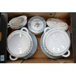 A collection of Royal Doulton dinner ware in the Rose Elegans design (approx 17 pieces)