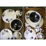 A collection of Royal Albert bone china tea and di