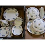 A collection of English Fine China dinner & tea wa