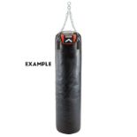 A boxing punch bag