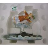 Coalport limited edition Snowman figure Walking in