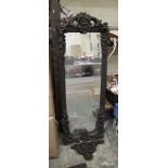 large rococo style resin mirror (slight damage)