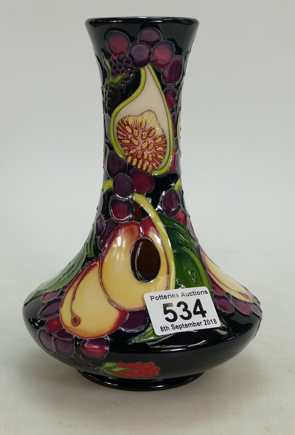 Moorcroft Queens Choice vase designed by