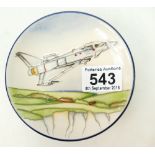 Moorcroft 'Tornado' coaster designed by