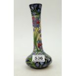 Moorcroft Chive vase, trial piece 26/10/