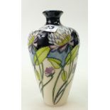 Moorcroft Trefoil vase designed by Nicol