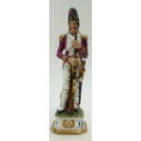 Capo-Di-Monte Porcelain Figure of Napole