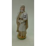 Bisque porcelain figure of a WW1 nurse m