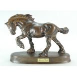 Beswick Spirit of Earth Shire horse on c