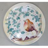 Lise B Moorcroft studio lustre plate dec