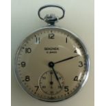 Sekonda stainless steel small pocket watch with 15 jewels USSR