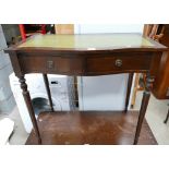 Reproduction Regency style writing table,