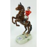 Beswick Huntsman on rearing horse 868