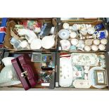 A mixed collection of items to include toy soldiers, assorted china,