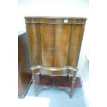 20th Century Mahogany Inlaid drinks cabinet