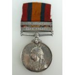 Victory Queens South Africa Medal with South Africa 1902 and Cape Colony bars awarded to 5037 PTE D.