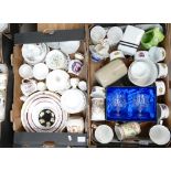 A mixed collection of items to include Royal Worcester, stoneware,