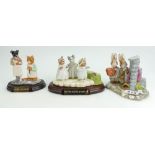 Beswick Beatrix Potter figures to include Hiding from the Cat (limited edition),