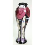 Moorcroft Bella Houston vase, height 25.5cm.