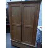 Large modern 2 door wardrobe