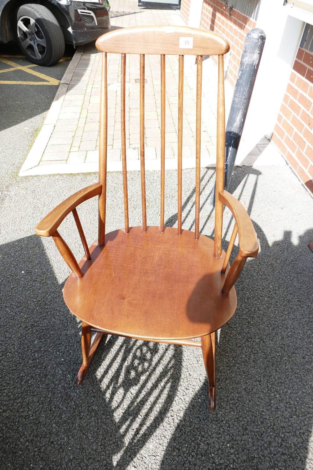 Mid century rocking chair