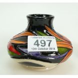 Moorcroft Paradise Found vase, height 7.5cm.