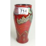 Anita Harris studio pottery vase in the