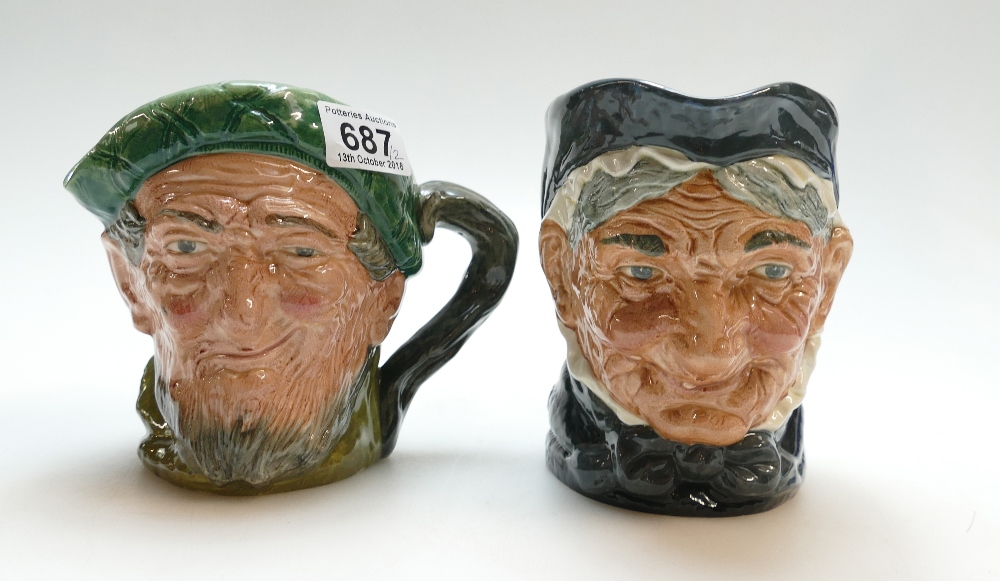 Royal Doulton large character jug Granny