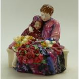 Royal Doulton Figure Flowers Seller Chil