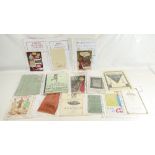 LEAFLETS AND BOOKLETS - relateing to small goods Restcots Nursery 1930's, Sealing Wax Art 1930's,