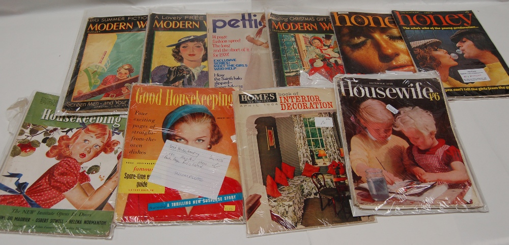 A mixed collection of 1950/60's MAGAZINES including Good Housekeeping, Home, Housewife,