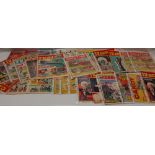 A collection of COMICS and Children's MAGAZINES including TV Action, Rocket, Jackie, Eagle, TV21,