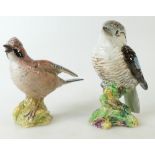 Beswick model of a Jay 2417 together with a Kookaburra 1159 (2)
