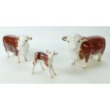 Beswick Hereford Bull 1363A,