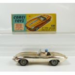 Corgi 312 Silver E-Type Jag in near mint condition and in excellent condition original box.