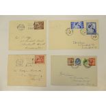 Rare early British first day covers including British Empire Exhibition 1924, PUC, various Geo.