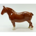 Beswick Chestnut Suffolk Punch shire horse 1359