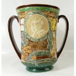 Royal Doulton Coronation Loving Cup to celebrate the Coronation of George VI and Elizabeth.