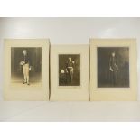 Three large Lafayette studio Photographs - Sir William Keel,