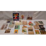 A collection of vintage largely FOOD related BROCHURES AND LEAFLETS including - Cadbury Bourneville,