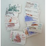 Mint condition 50p & £1 stamp booklets x 33 - 19 x 50p booklets, catalogue value approx.