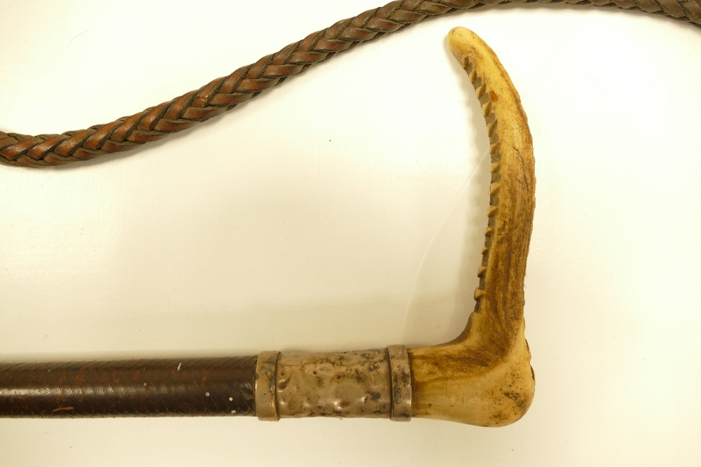 A collection of Equestrian items including Hunting Horn, - Image 4 of 4