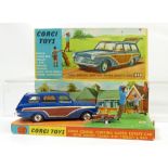 Corgi 440 Blue Ford Consul Cortina Super Estate Car mint condition and in original display box with