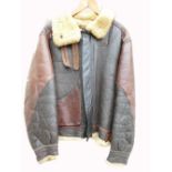 WWII AMERICAN FLYING JACKET. Size 40R. Inner label reads Type B.3 DWG.No.33H5595 AC order 42.