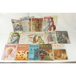 1960's HONEY fashion magazines x 10 together with 4 x Petticoat magazines all 1960's.